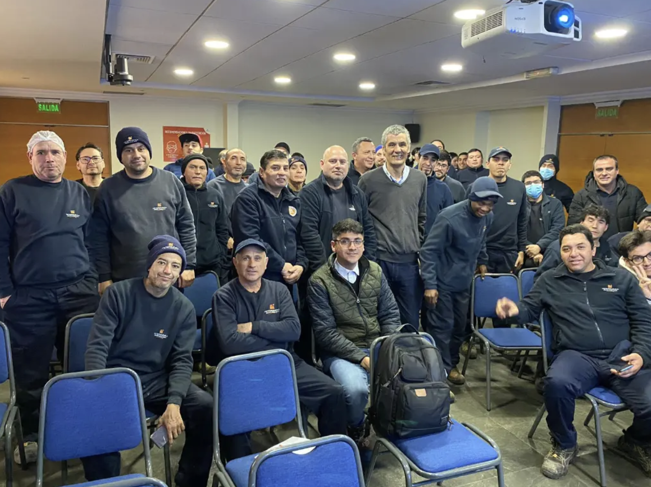 Taller in-company con trabajadores